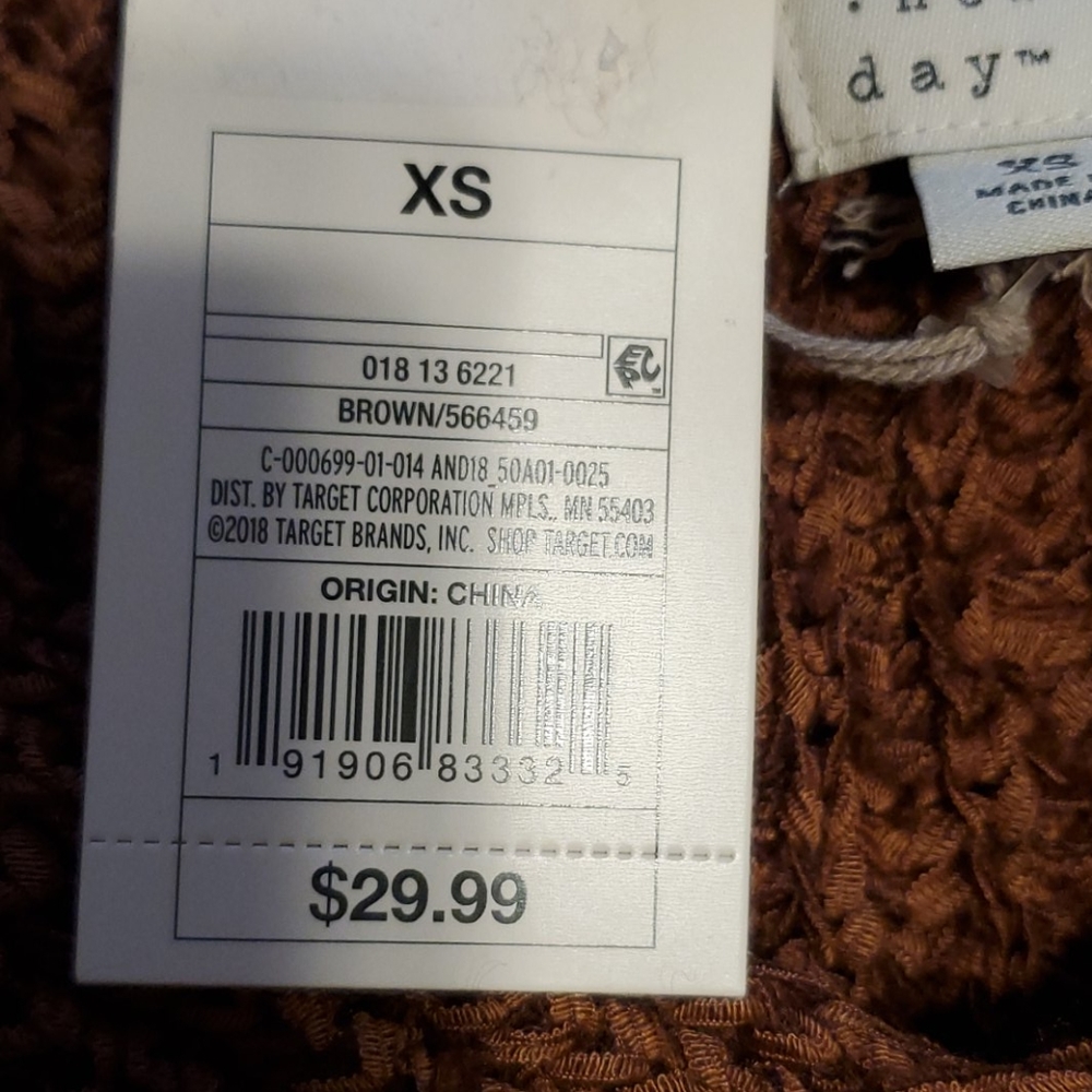 NWT a. new day Sweater - Picture 4 of 4